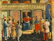 Fra Angelico Saint Cosmas and Saint Damian before Lisius oil on canvas